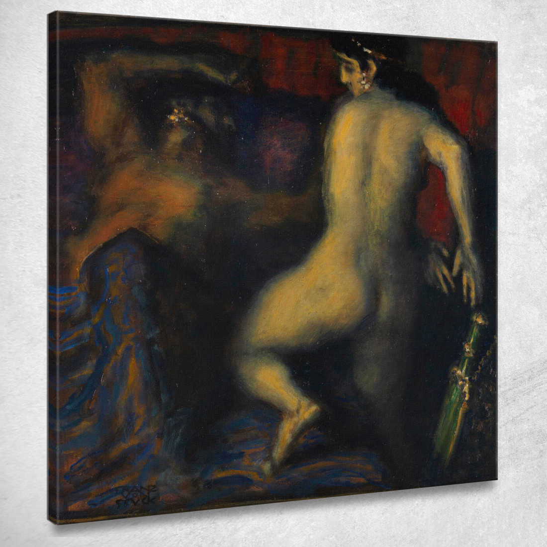 Giuditta E Oloferne Franz von Stuck fvs44 quadro stampato su tela Giuditta E Oloferne Franz von Stuck fvs44 quadro stampato su tela