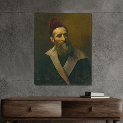 Ritratto Di Un Uomo Ilya Efimovich Repin ier11 quadro stampato su tela