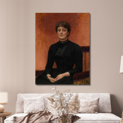 Ritratto Di Elizaveta Zvantseva Ilya Efimovich Repin ier14 quadro stampato su tela