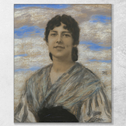 Mary Di Bloccato 3 Franz von Stuck fvs53 quadro stampato su tela