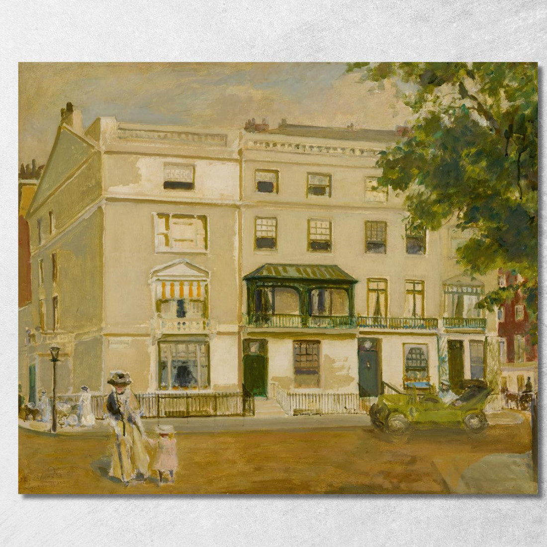 Cadogan Place Belgravia Londra Jacques-Émile Blanche jeb3 quadro stampato su tela