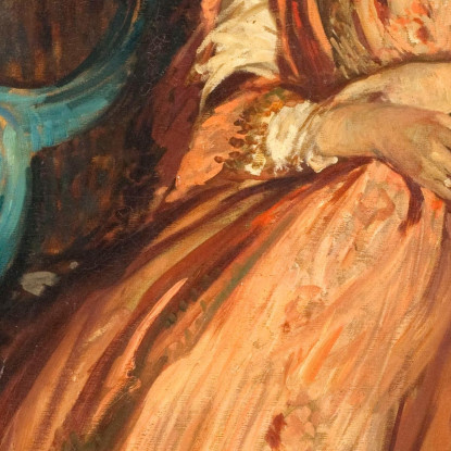 Ritratto Di Mabel Dodge A Villa Curonia Jacques-Émile Blanche jeb34 quadro stampato su tela