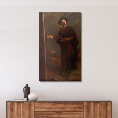 Ritratto Di Ignacio Zuloaga Jacques-Émile Blanche jeb42 quadro stampato su tela