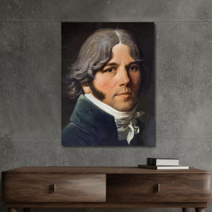 Ritratto Di Jean-Marie-Joseph Ingres Jean Auguste Dominique Ingres jad31 quadro stampato su tela