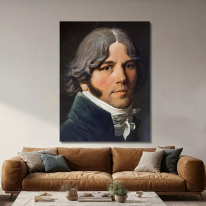 Ritratto Di Jean-Marie-Joseph Ingres Jean Auguste Dominique Ingres jad31 quadro stampato su tela