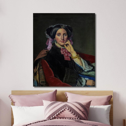 Ritratto Di Madame Gonse Jean Auguste Dominique Ingres jad35 quadro stampato su tela