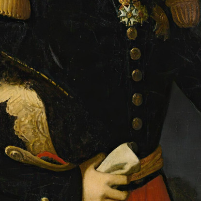 Ritratto Del Principe Ferdinando Filippo Duca D'Orléans Jean Auguste Dominique Ingres jad37 quadro stampato su tela