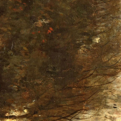 L'Attraversamento Del Fiume Jean-Baptiste-Camille Corot jbc127 quadro stampato su tela