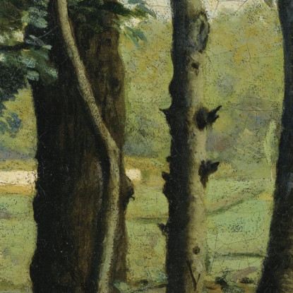 Les Evaux Vicino Al Viale Alberato Di Château-Thierry Jean-Baptiste-Camille Corot jbc142 quadro stampato su tela