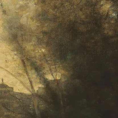 Giro Di Ninfe Jean-Baptiste-Camille Corot jbc216 quadro stampato su tela