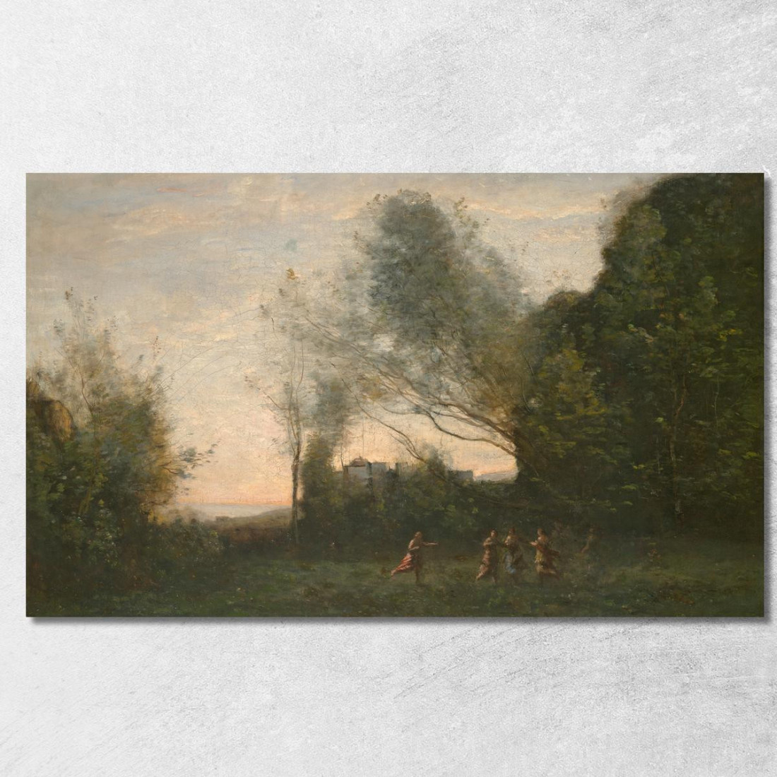 La Danza Delle Ninfe Jean-Baptiste-Camille Corot jbc245 quadro stampato su tela La Danza Delle Ninfe Jean-Baptiste-Camille Corot jbc245 quadro stampato su tela