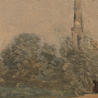 I Bastioni Di Arras Jean-Baptiste-Camille Corot jbc262 quadro stampato su tela