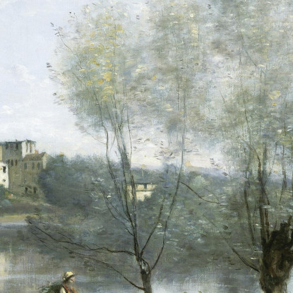 Ville-D'Avray Jean-Baptiste-Camille Corot jbc301 quadro stampato su tela