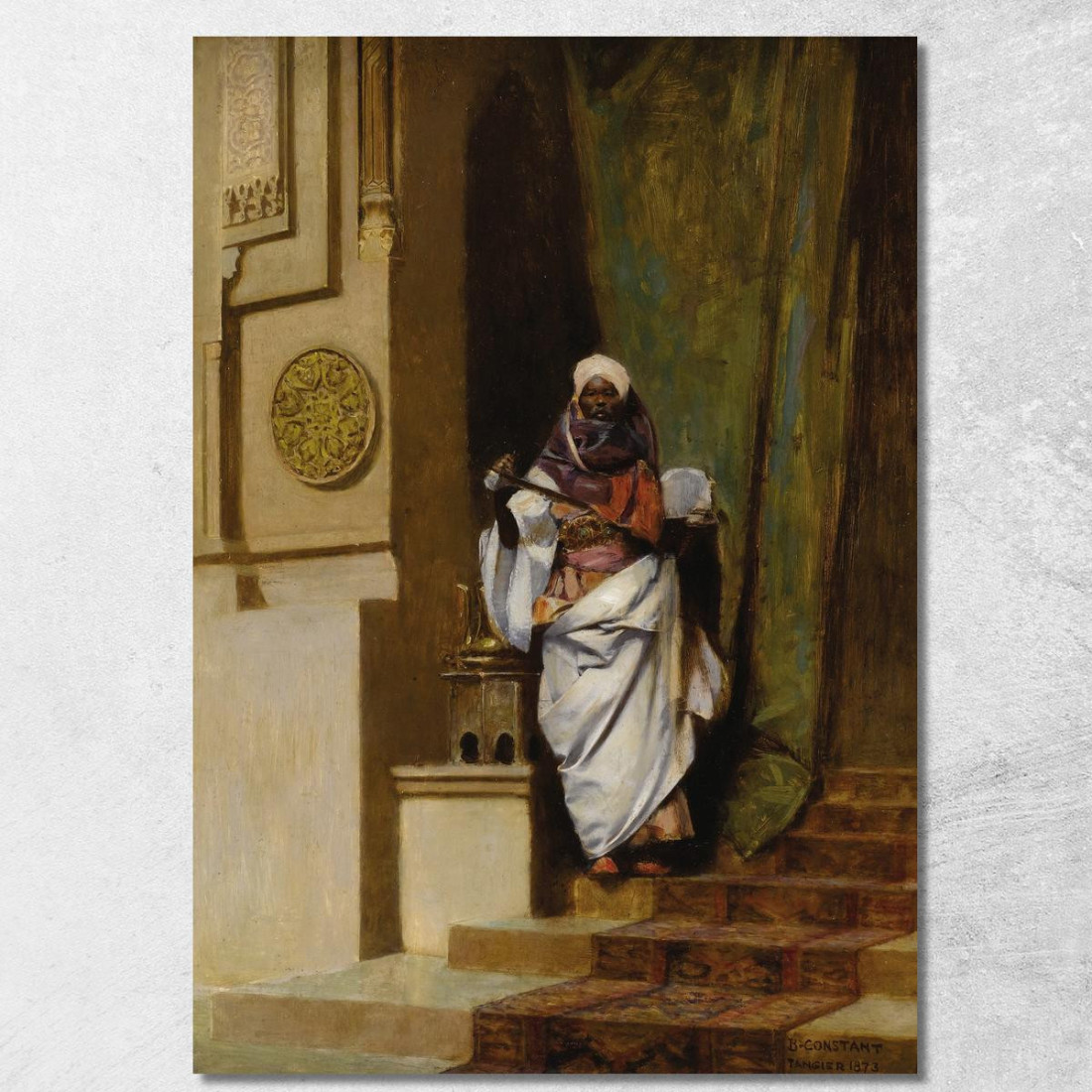 Tangeri Jean-Joseph-Benjamin Constant jjb20 quadro stampato su tela Tangeri Jean-Joseph-Benjamin Constant jjb20 quadro stampato su tela