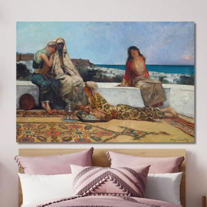 Ore Del Crepuscolo Jean-Joseph-Benjamin Constant jjb27 quadro stampato su tela