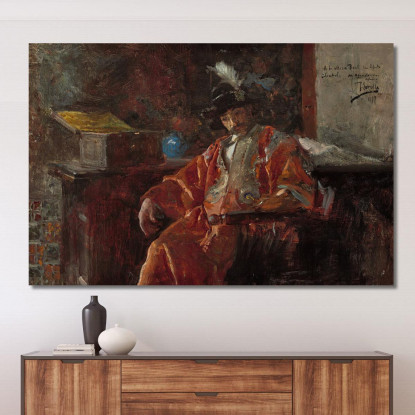 Figura Di Un Mercante Joaquín Sorolla jsr38 quadro stampato su tela