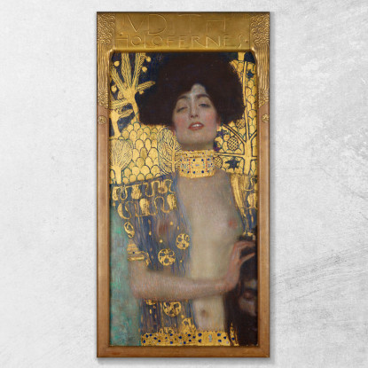 Giuditta I 1901 Gustav Klimt kg25 quadro stampato su tela