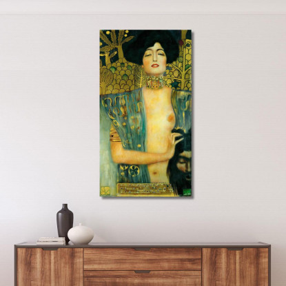 Oloferne E Giuditta Gustav Klimt kg27 quadro stampato su tela