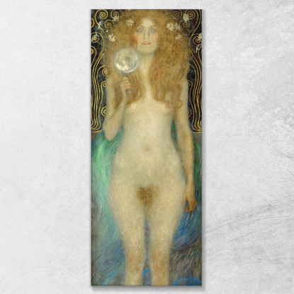 La Nuda Verità Gustav Klimt kg40 quadro stampato su tela