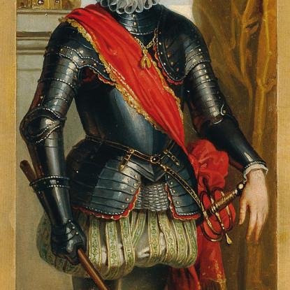 L'Imperatore Ferdinando Ii In Piedi 2 Johann Peter Krafft jpk29 quadro stampato su tela
