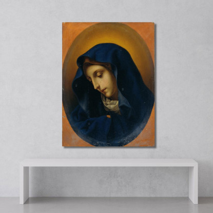 Madonna 2 Johann Peter Krafft jpk41 quadro stampato su tela