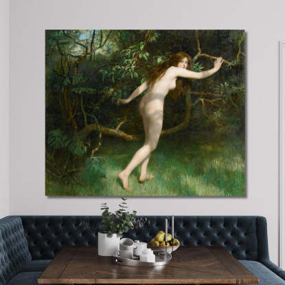 Vigilia John Collier jcl4 quadro stampato su tela