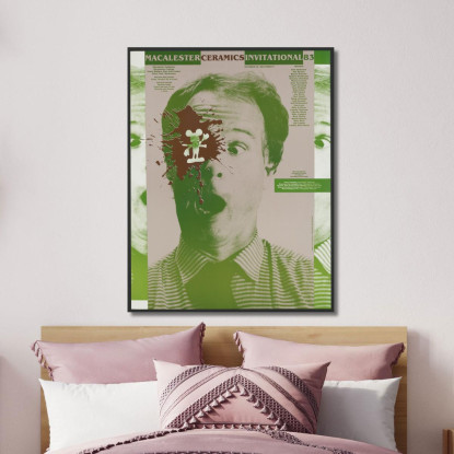 Invito Alla Ceramica Macalester 83 Lanny Sommese lsm15 quadro stampato su tela