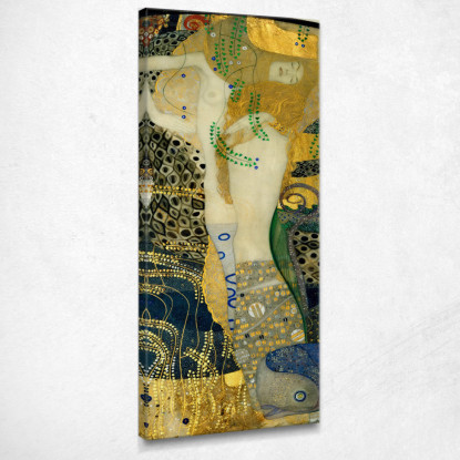 Serpenti D'Acqua I Gustav Klimt kg72 quadro stampato su tela