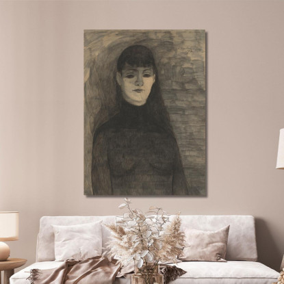 Malinconia Léon Spilliaert lsp84 quadro stampato su tela