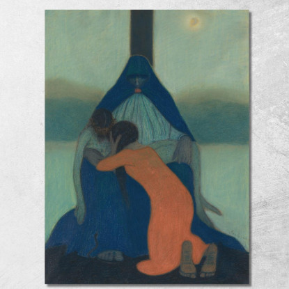 Pietro Léon Spilliaert lsp89 quadro stampato su tela