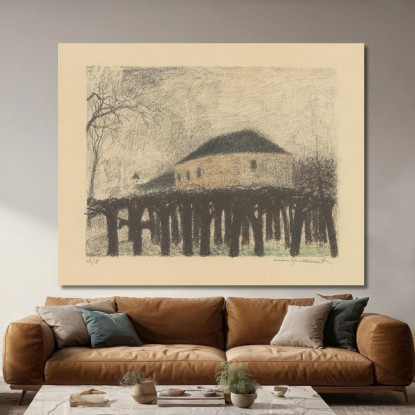 Siti Brabanti 9 Léon Spilliaert lsp107 quadro stampato su tela