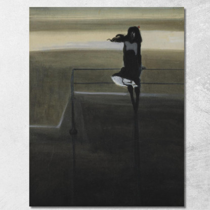 La Folata Di Vento Léon Spilliaert lsp109 quadro stampato su tela