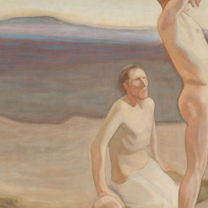 Resurrezione 2 Magnus Enckell mek62 quadro stampato su tela
