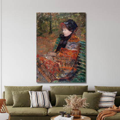 Ritratto Autunnale Di Lydia Cassatt Mary Cassatt mcs6 quadro stampato su tela