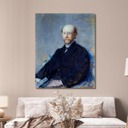Ritratto Di Un Uomo Mary Cassatt mcs38 quadro stampato su tela