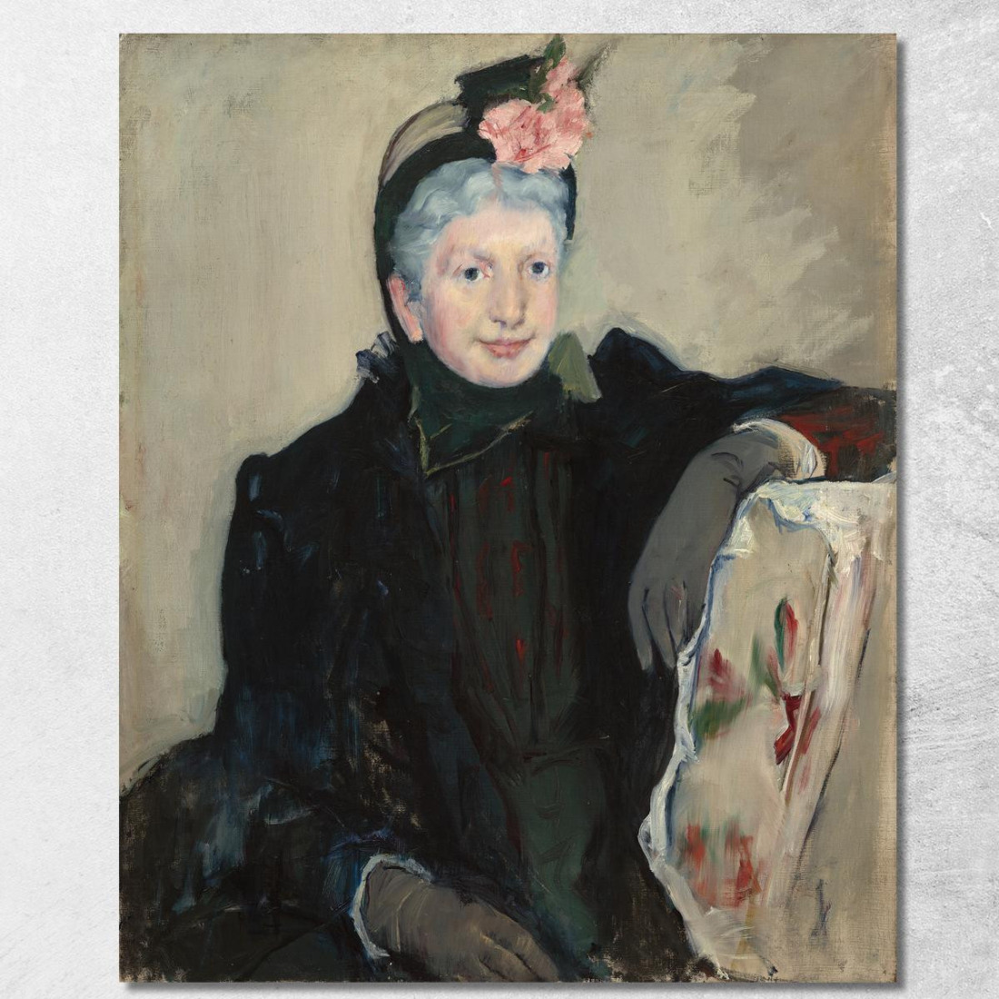 Ritratto Di Una Signora Anziana Mary Cassatt mcs39 quadro stampato su tela Ritratto Di Una Signora Anziana Mary Cassatt mcs39 quadro stampato su tela