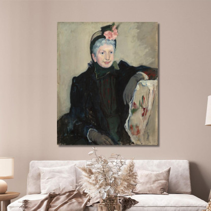 Ritratto Di Una Signora Anziana Mary Cassatt mcs39 quadro stampato su tela