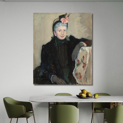 Ritratto Di Una Signora Anziana Mary Cassatt mcs39 quadro stampato su tela