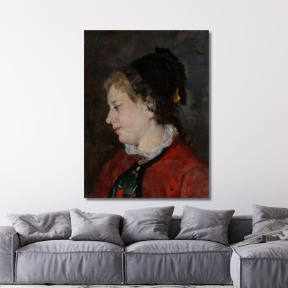 Ritratto Di Madame Sisley Mary Cassatt mcs40 quadro stampato su tela