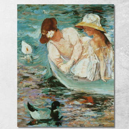 Estate Mary Cassatt mcs45 quadro stampato su tela