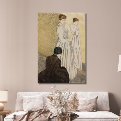 Il Montaggio Mary Cassatt mcs55 quadro stampato su tela