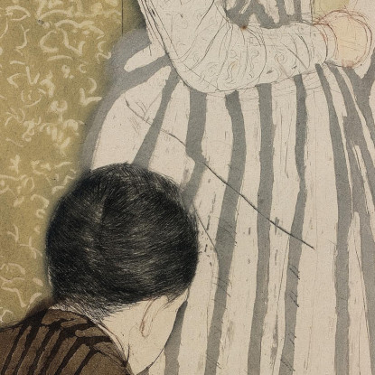 Il Montaggio Mary Cassatt mcs55 quadro stampato su tela