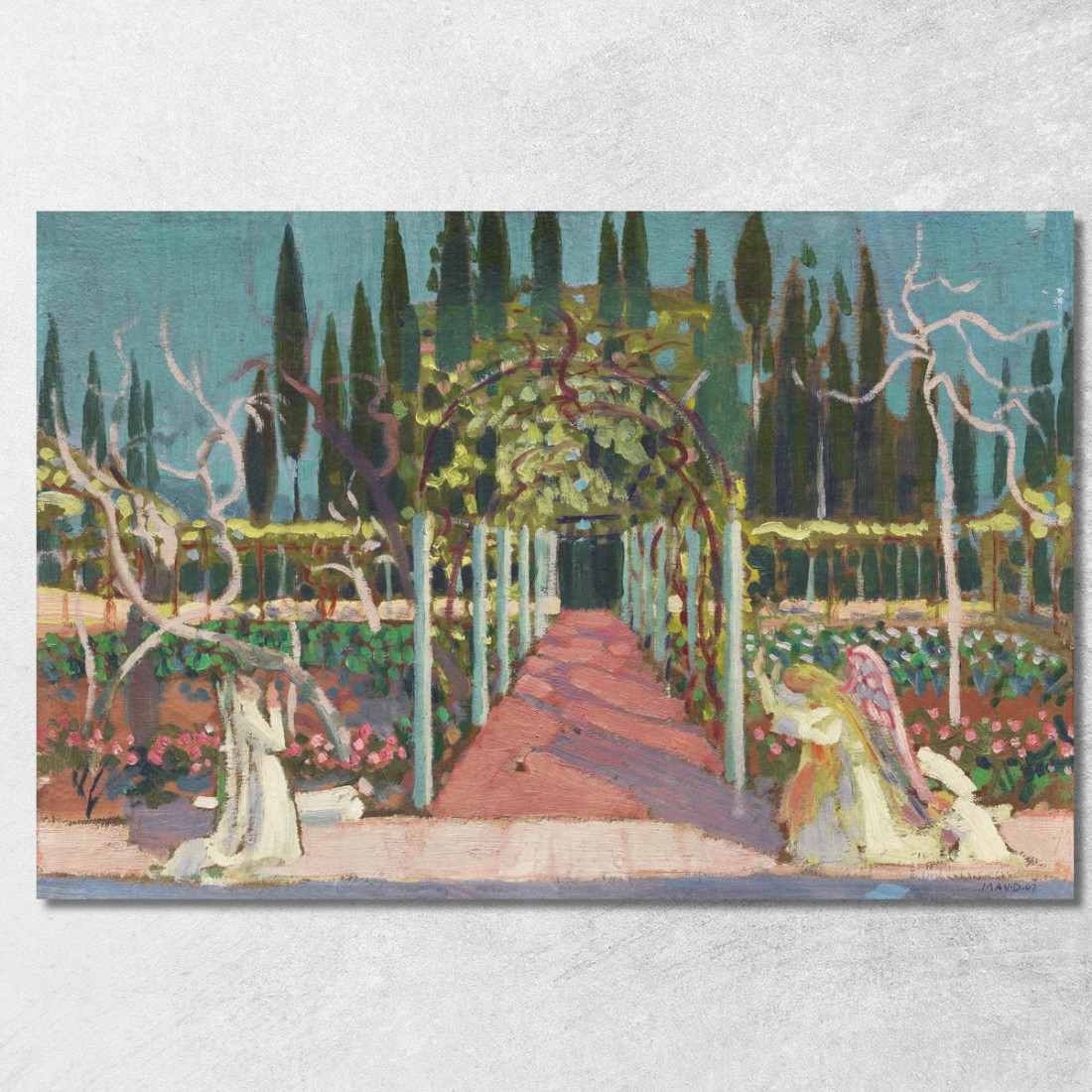 Annunciazione Maurice Denis mdn3 quadro stampato su tela