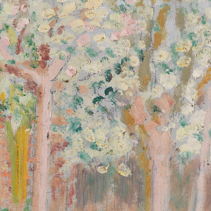 Bouquet Di Alberi In Fiore Maurice Denis mdn7 quadro stampato su tela