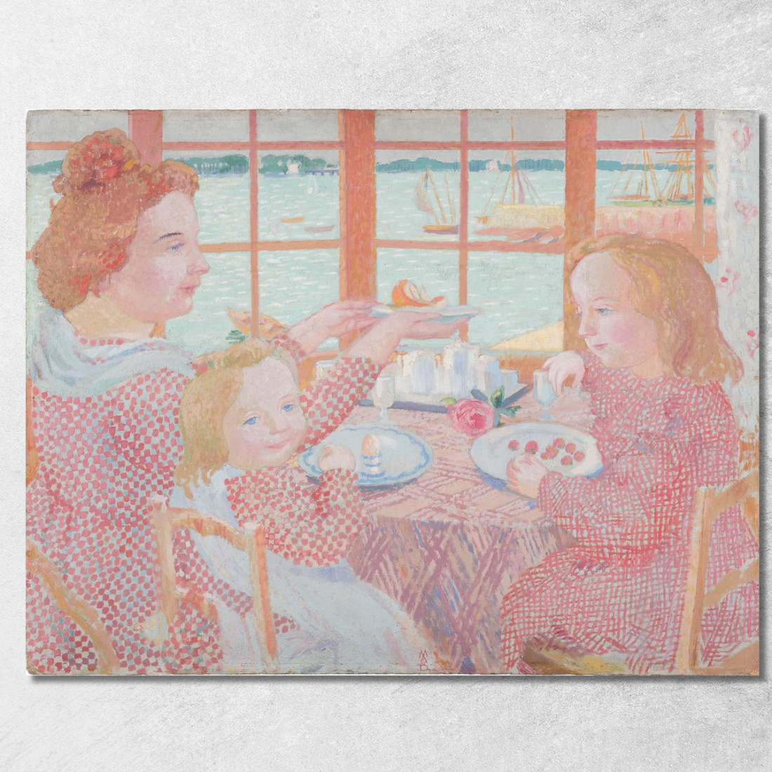 Colazione Maurice Denis mdn8 quadro stampato su tela