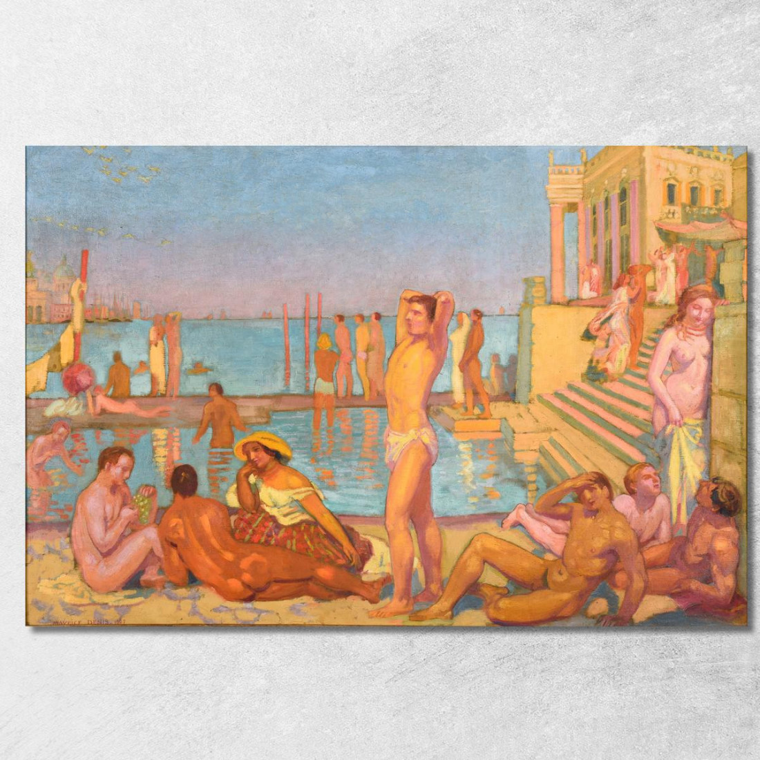 I Prigionieri Maurice Denis mdn34 quadro stampato su tela I Prigionieri Maurice Denis mdn34 quadro stampato su tela