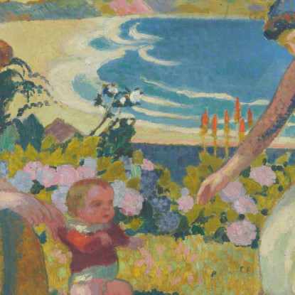 I Primi Passi Di Domi In Silencio Maurice Denis mdn37 quadro stampato su tela