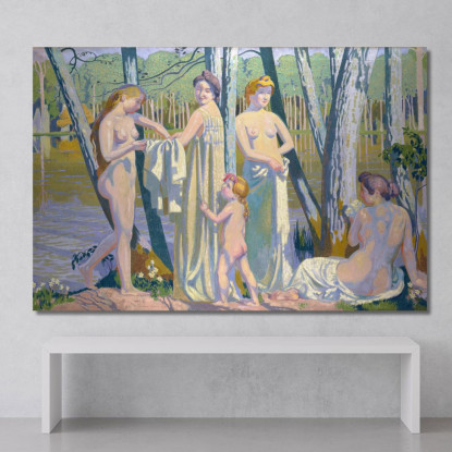 I Bagnanti Maurice Denis mdn58 quadro stampato su tela