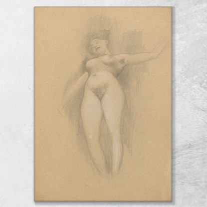 Galleggiante Su Uno Sfondo Scuro Gustav Klimt kg127 quadro stampato su tela