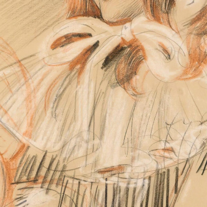 Bambina Che Tiene In Braccio La Sua Bambola Paul César Helleu pch20 quadro stampato su tela